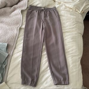 Linen joggers